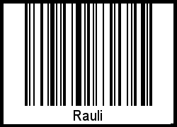 Barcode-Foto von Rauli