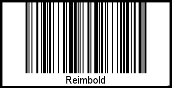 Interpretation von Reimbold als Barcode