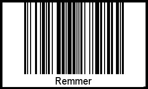 Barcode-Foto von Remmer