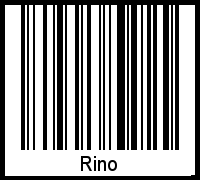 Barcode-Grafik von Rino