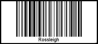 Barcode-Grafik von Rossleigh