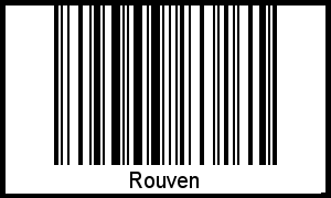 Barcode-Grafik von Rouven
