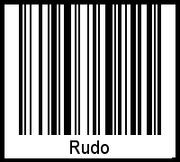 Barcode-Grafik von Rudo