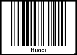 Barcode-Foto von Ruodi