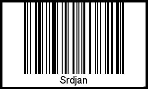 Barcode-Foto von Srdjan