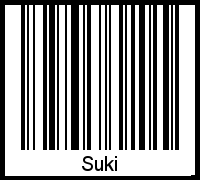 Barcode-Grafik von Suki