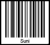 Barcode-Foto von Suni