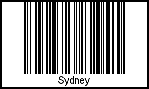 Barcode-Grafik von Sydney