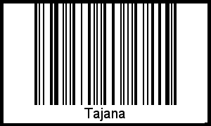 Barcode-Foto von Tajana