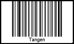 Interpretation von Tangen als Barcode