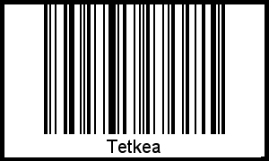 Barcode-Grafik von Tetkea