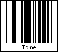 Barcode-Grafik von Tome