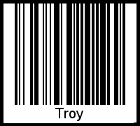 Barcode-Grafik von Troy