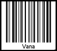 Barcode-Foto von Vana