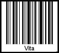 Vita als Barcode und QR-Code
