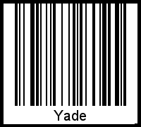 Barcode-Grafik von Yade