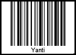 Barcode-Grafik von Yanti