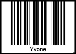 Barcode-Grafik von Yvone
