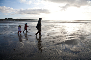 Foto:  Familienurlaub an der dänischen Nordseeküste