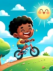 Bild:  Vorteile des Radfahren für Kinder