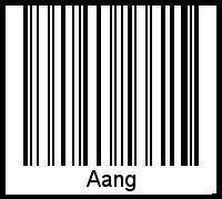 Barcode-Foto von Aang