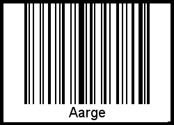 Barcode-Grafik von Aarge