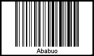 Barcode-Grafik von Ababuo