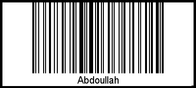 Barcode-Grafik von Abdoullah