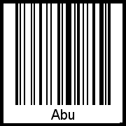Barcode-Foto von Abu