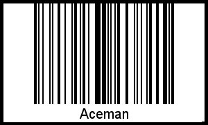 Barcode-Grafik von Aceman