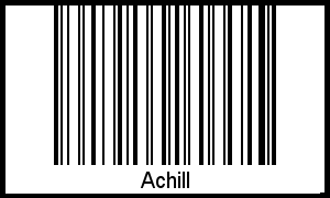 Barcode-Foto von Achill
