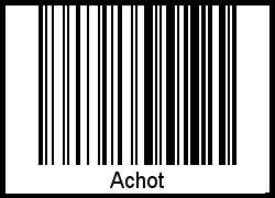 Barcode-Foto von Achot