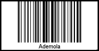 Barcode-Foto von Ademola