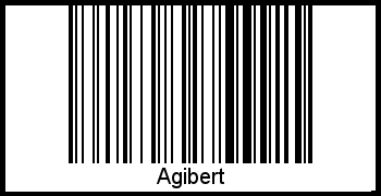 Interpretation von Agibert als Barcode