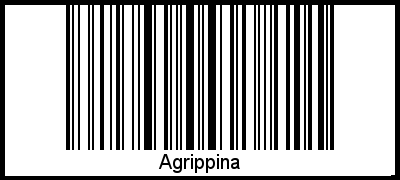 Barcode-Foto von Agrippina