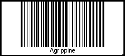 Barcode-Foto von Agrippine