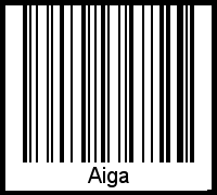 Barcode-Grafik von Aiga