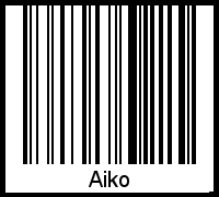 Barcode-Foto von Aiko