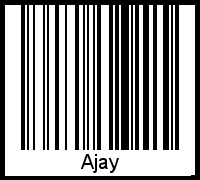 Barcode-Grafik von Ajay