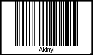 Barcode-Foto von Akinyi