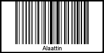 Barcode-Grafik von Alaattin