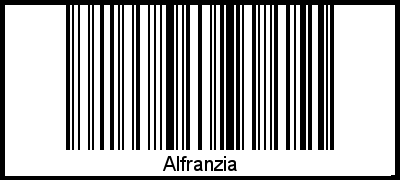 Barcode-Foto von Alfranzia