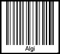Barcode-Grafik von Algi