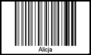 Barcode-Grafik von Alicja