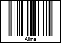 Barcode-Grafik von Alima