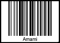 Barcode-Grafik von Amami
