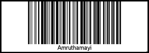 Barcode-Grafik von Amruthamayi
