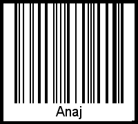 Barcode-Grafik von Anaj