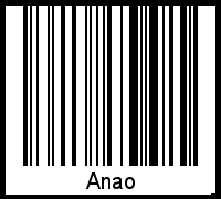 Barcode-Grafik von Anao