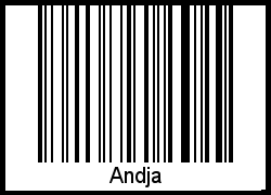 Barcode-Foto von Andja